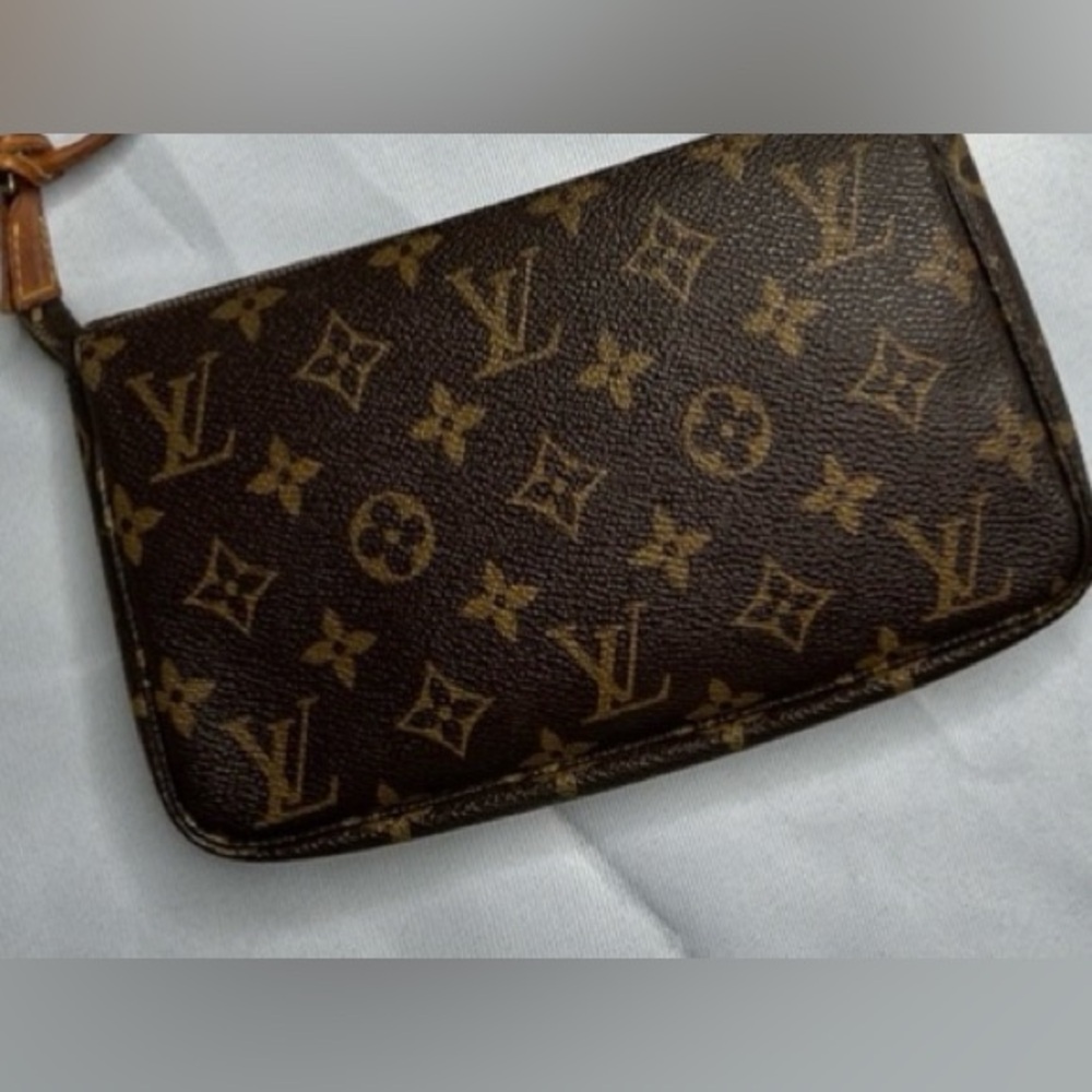 Louis Vuitton Pochette Accessories Monogram Canvas Brown - Picture 15 of 15